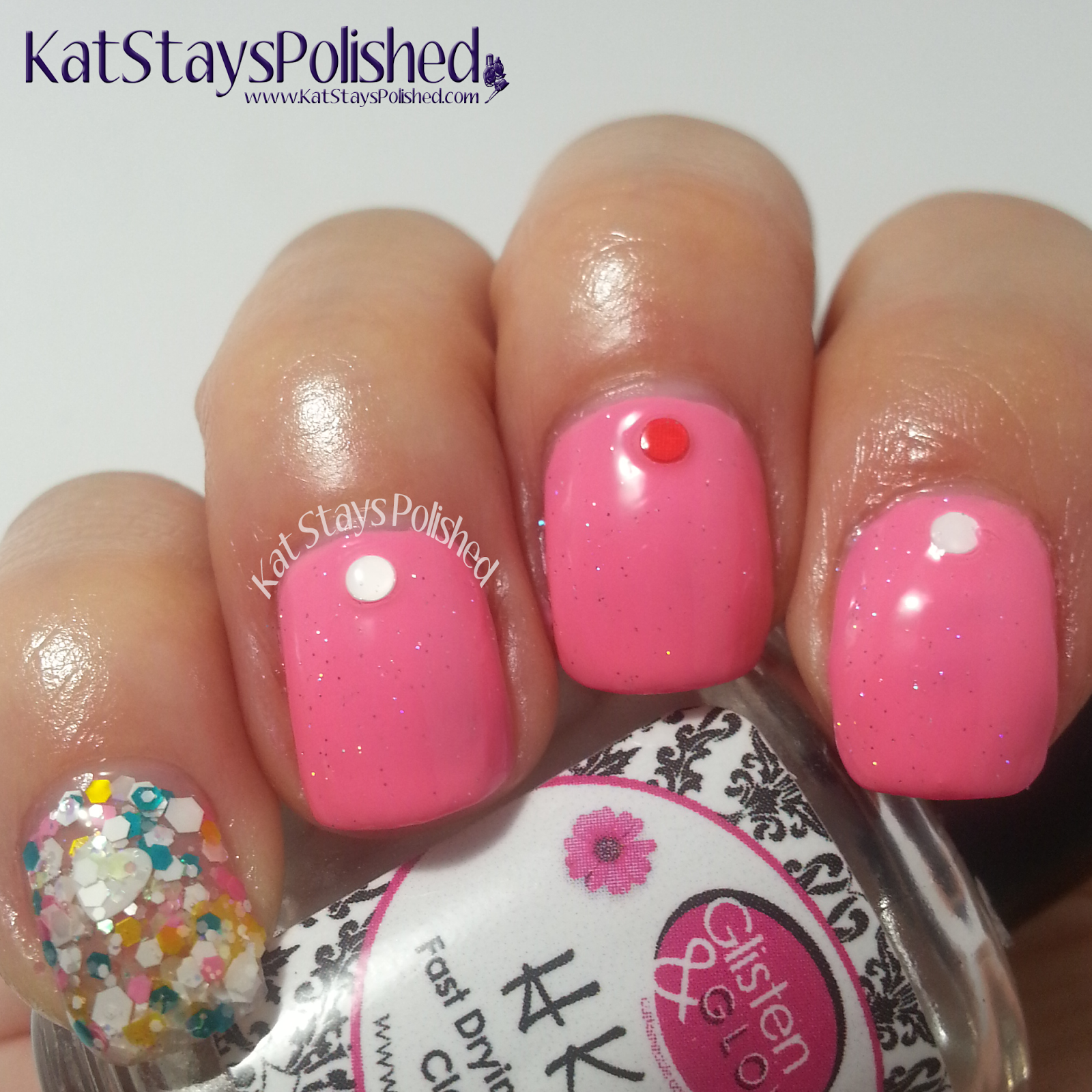 Guest Post: Kat Stays Polished | Easy Pink Mani