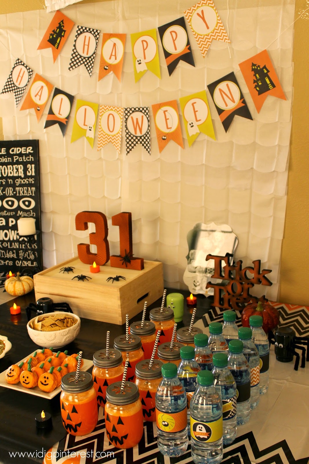 A Frightfully Delightful Halloween Party with Festive Halloween Snacks A Frightfully Delightful Halloween Party with Festive Halloween Snacks