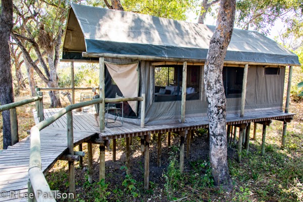 Banoka Camp typical tented cabin