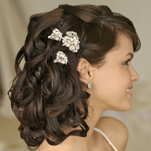 Best Cool Hairstyles bridesmaid hairstyles half up