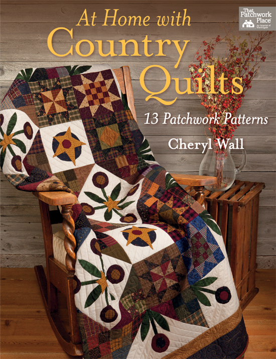 Chatterbox Quilts Chitchat Book Review At Home with Country Quilts