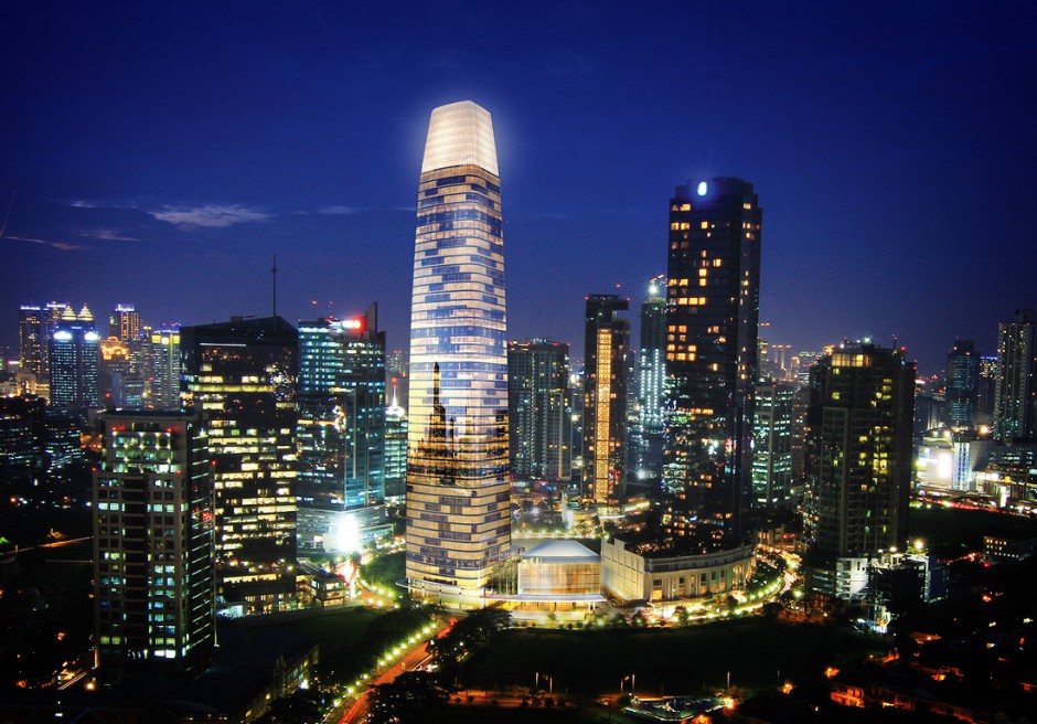 The Skyscraper Architecture World Capital Tower Jakarta