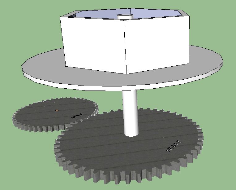 plan maison tournante