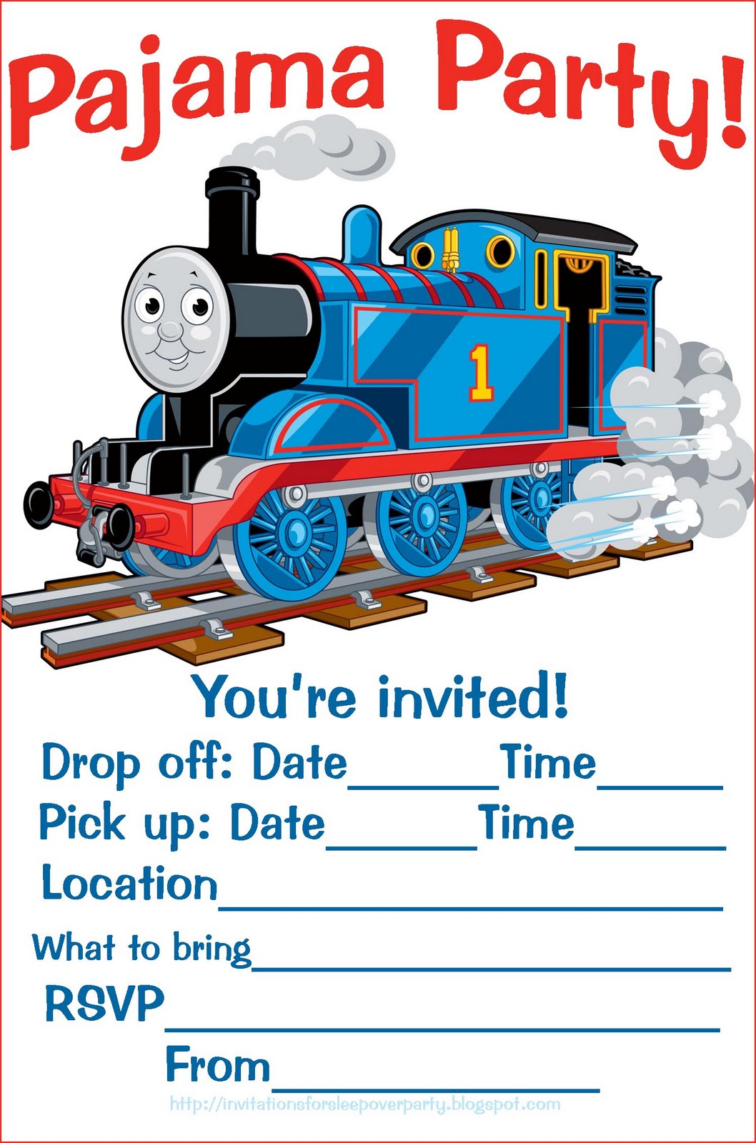 Pyjama+party+invites