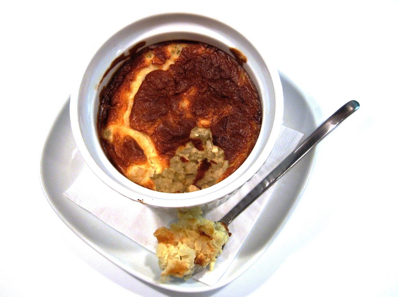The Sensitive Epicure Cauliflower Souffle