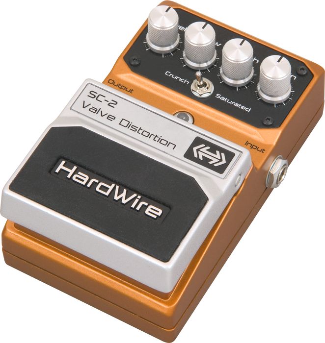Outstanding Affordable Guitars & Accessories DigiTech Hardwire Series SC2 Valve Distortion