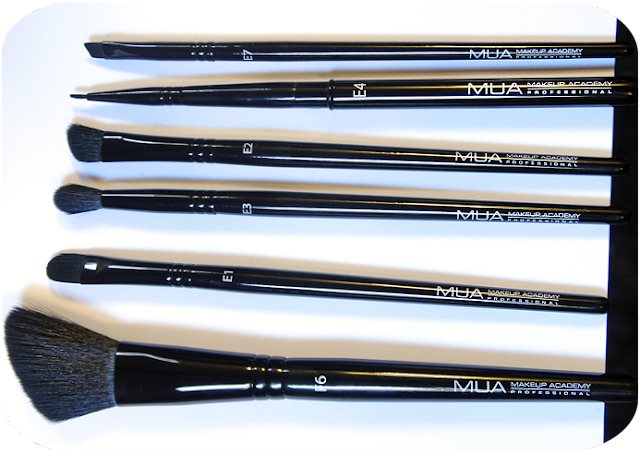 A picture of my  Makeup Academy MUA Makeup Brushes