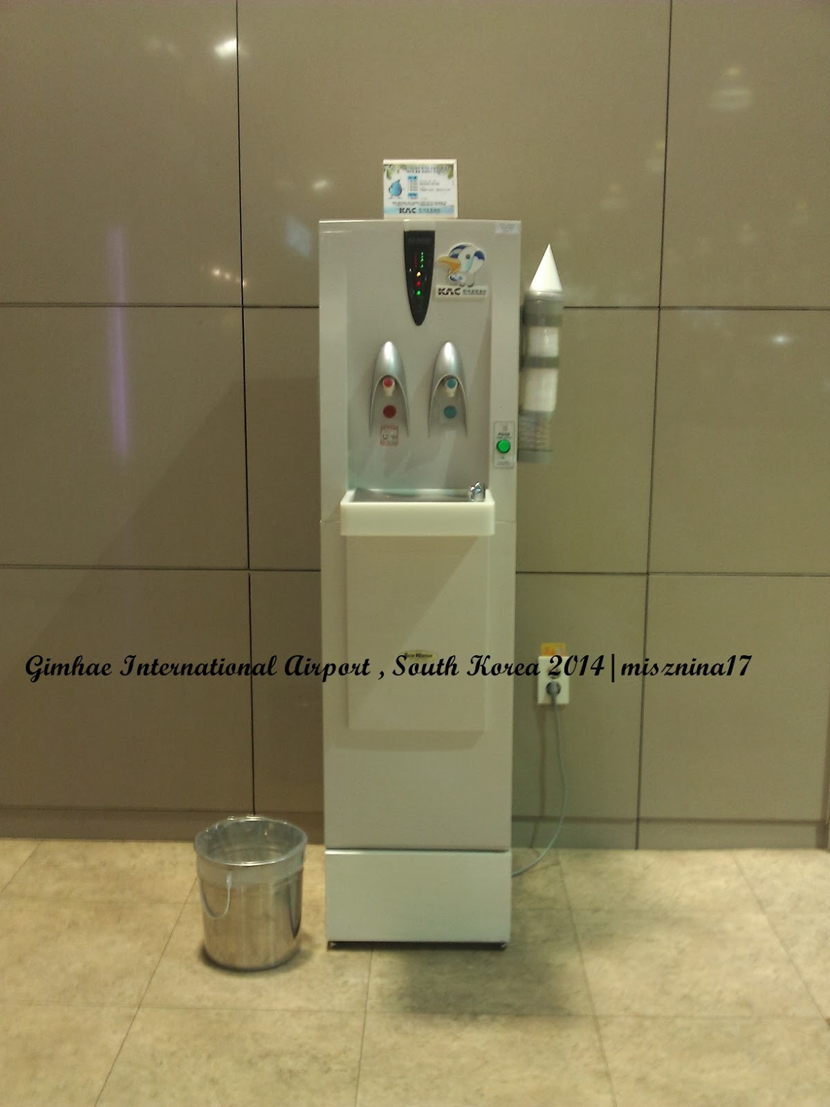 Winter Backpacking in South Korea Day 1 Gimhae International Airport