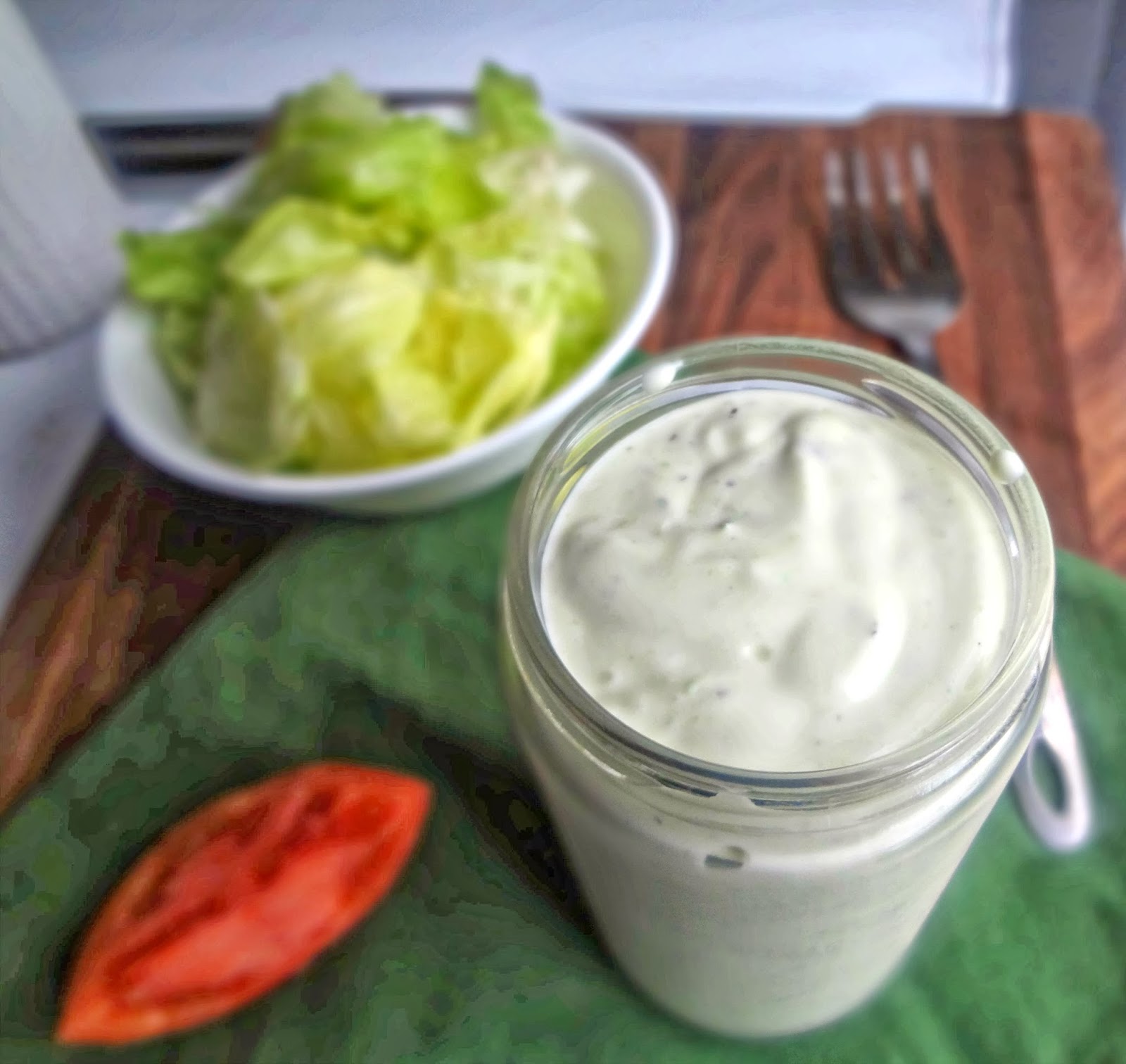 The Cooking Actress Homemade Ranch Dressing