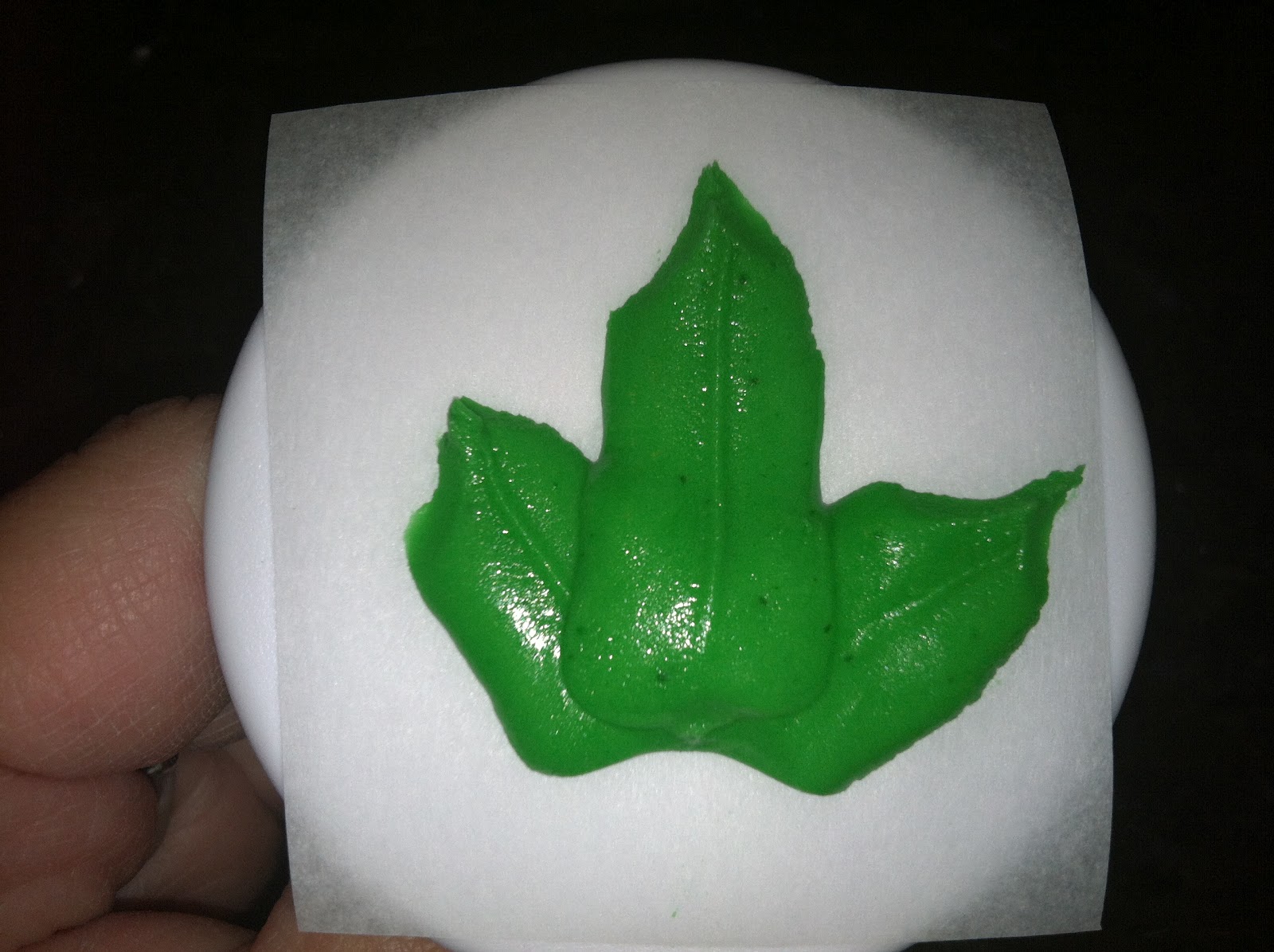 The Iced Queen Royal Icing Maple Leaf
