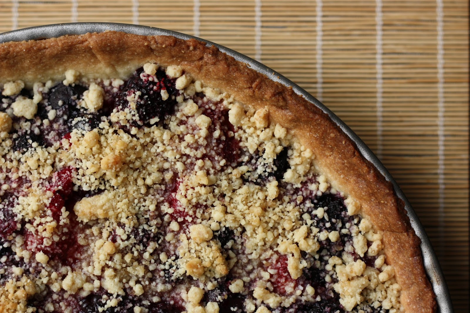 Les petits plats de Rose, in English! Red fruits crumble tart