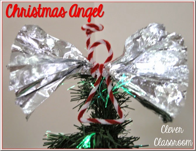 Tin Foil Christmas Angels