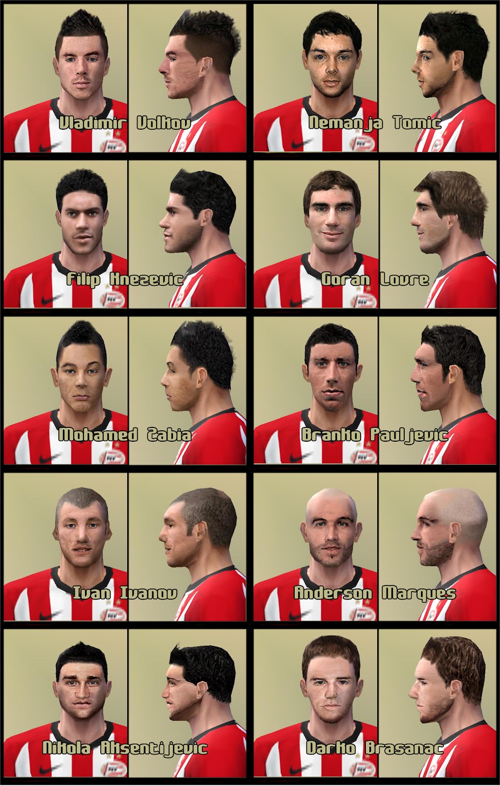 pes6 facepack