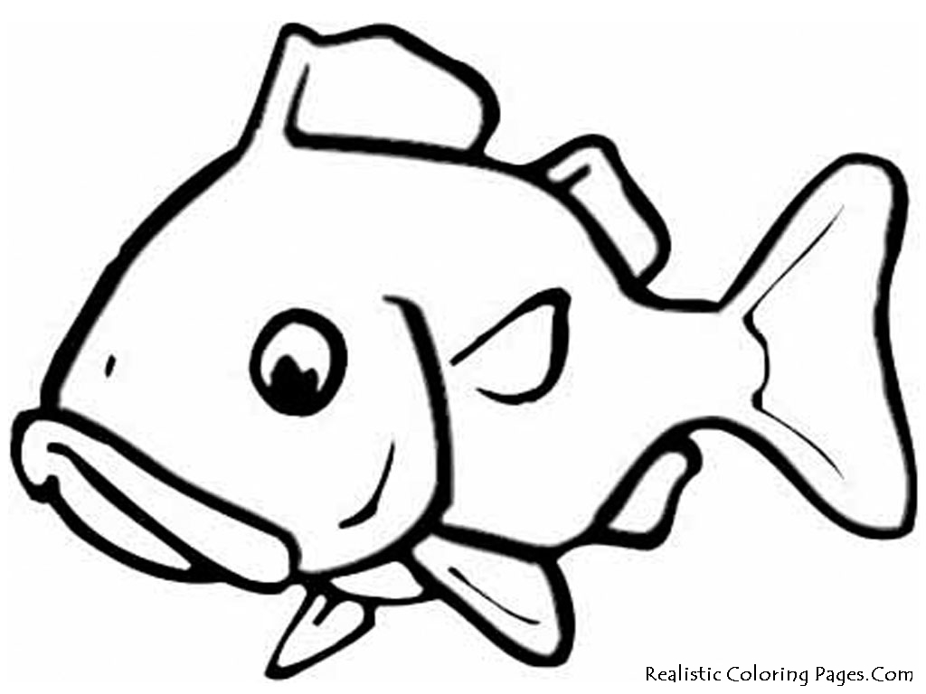 Goldfish Coloring Pages | Realistic Coloring Pages