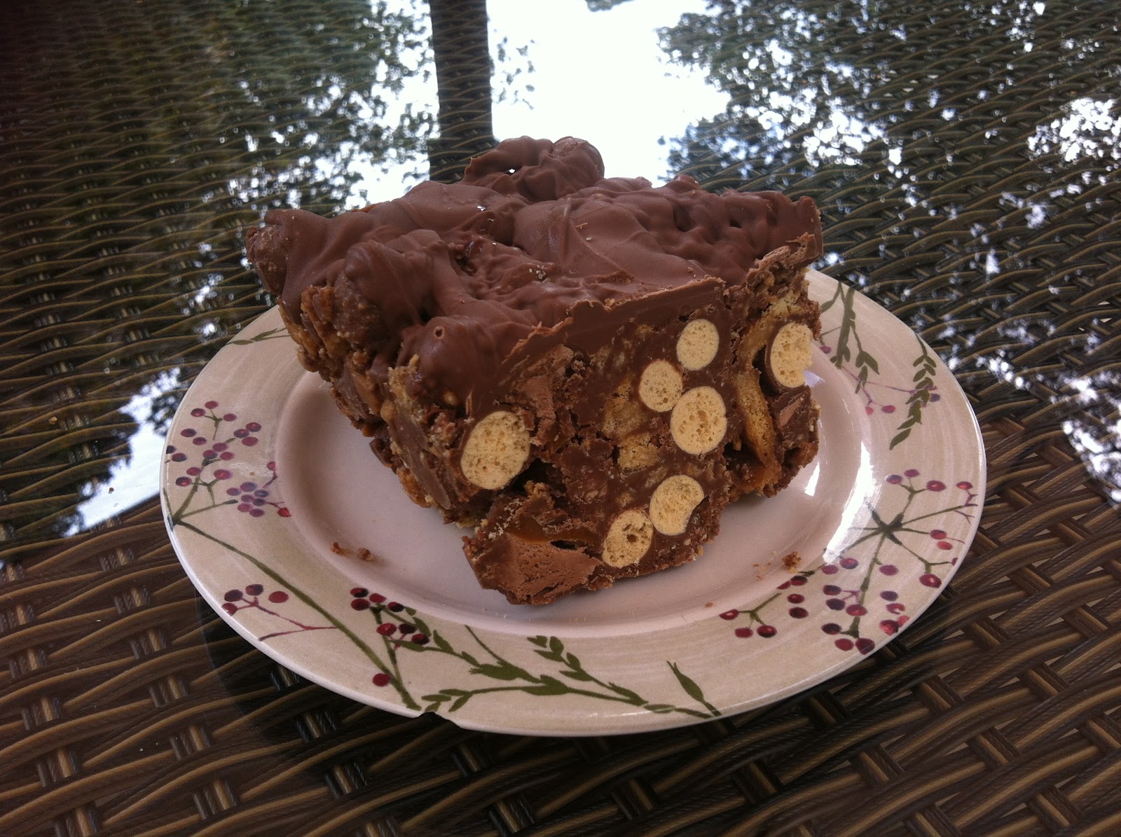 Becca Bakes Chocolate Malteser Slice (with a touch of Mars Bar!)