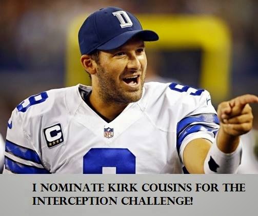 22 meme internet i nominate kirk cousins for the interception I%2Bnominate%2BKirk%2BCousins%2Bfor%2Bthe%2Binterception%2Bchallenge! 22 meme internet i nominate kirk cousins for the interception,Kirk Cousins Meme