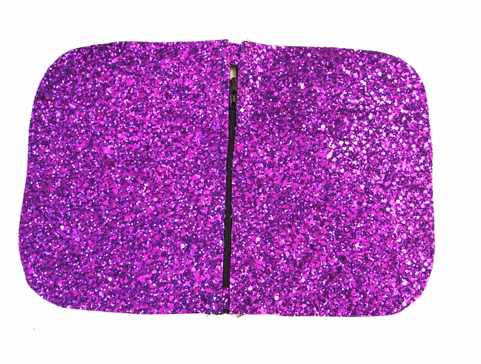 Crafty Alex DIY Glitter purse and kit How to make a purse