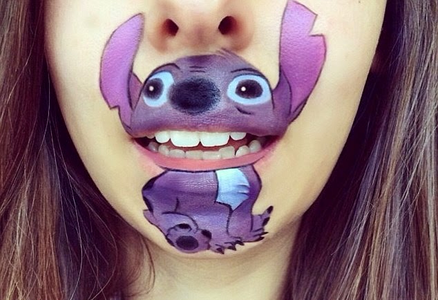 creative mouth painting