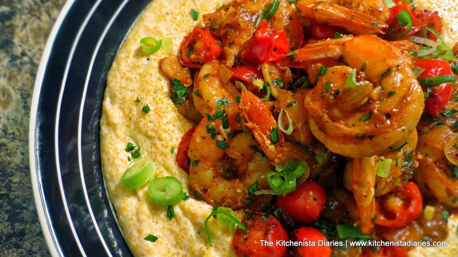 Shrimp & Smoked Gouda Grits with Tomato Gravy The Kitchenista Diaries