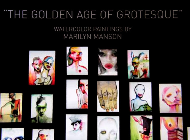 Poster da exposição The Golden Age Of Grotesque