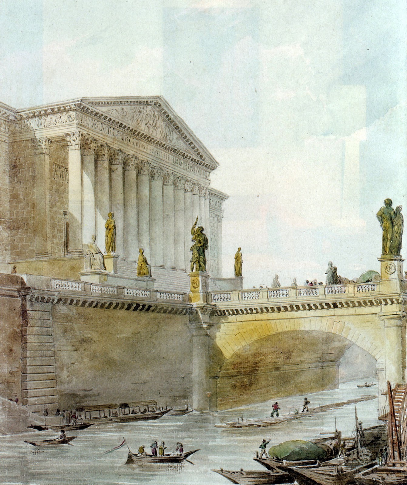 Concorde, fêtes et enterrements Paris, d'un pont à l'autre