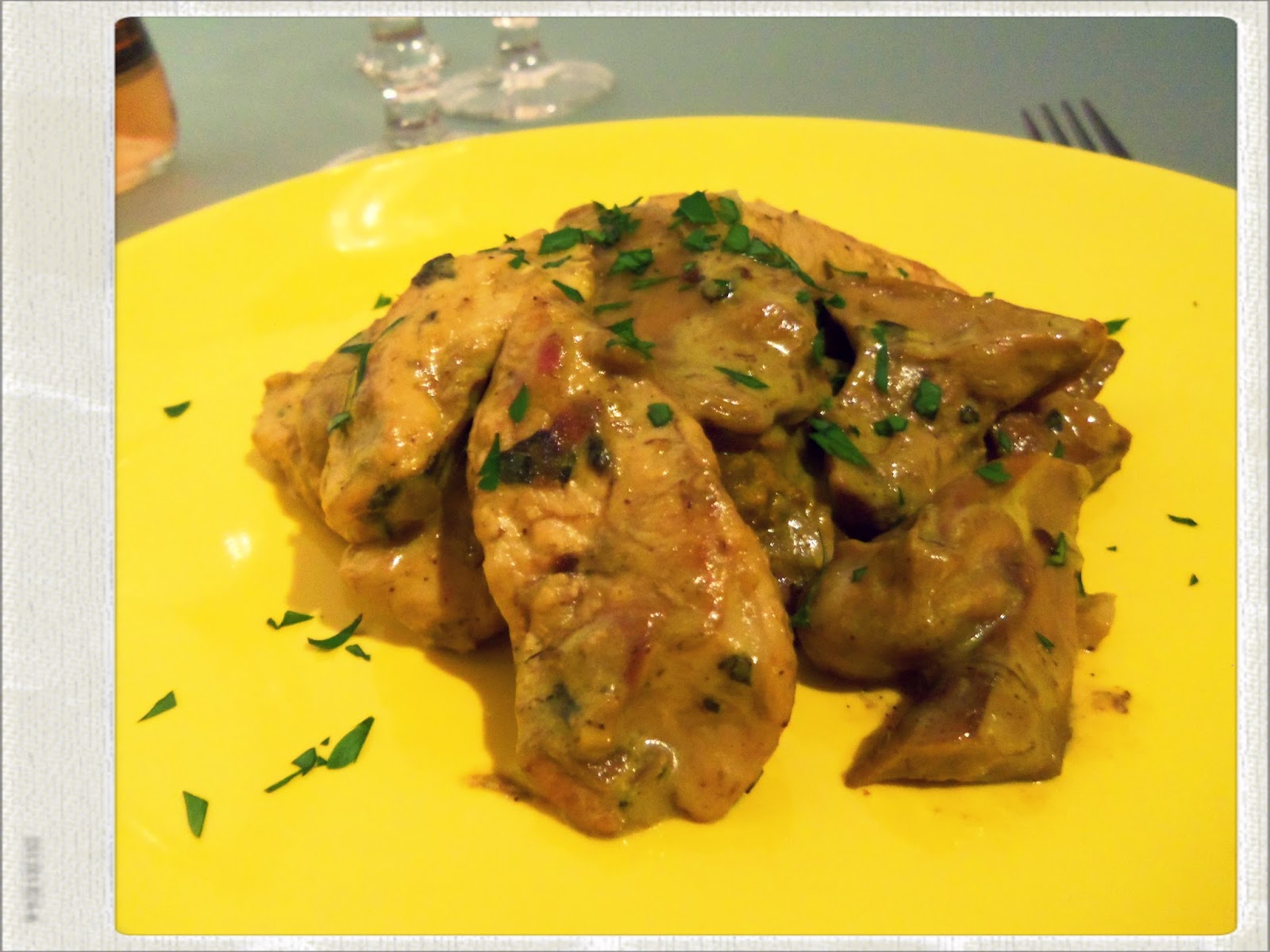 You've Got Meal! Chicken with Porcini Mushroom