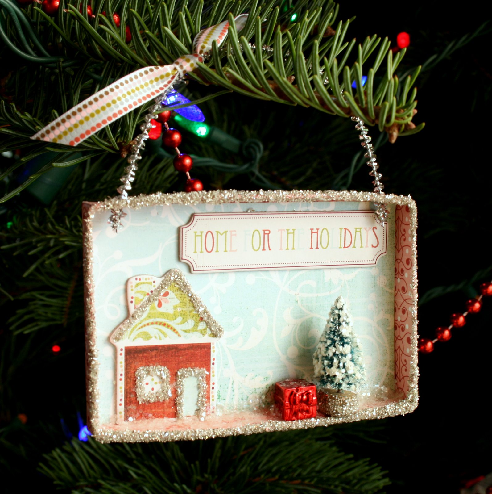 Always a Crafty Girl Mini Christmas Shadow Boxes
