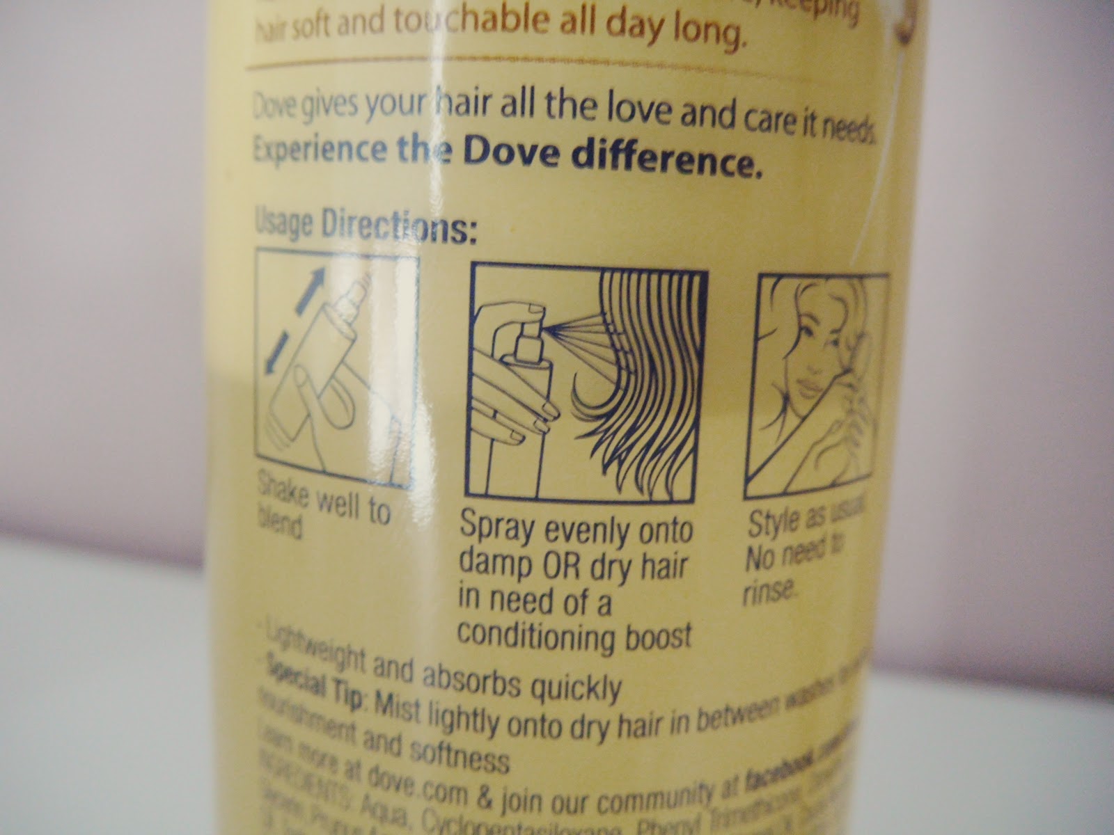 Victoria Terri Dove Nourishing Oil Care Leave In Conditioning