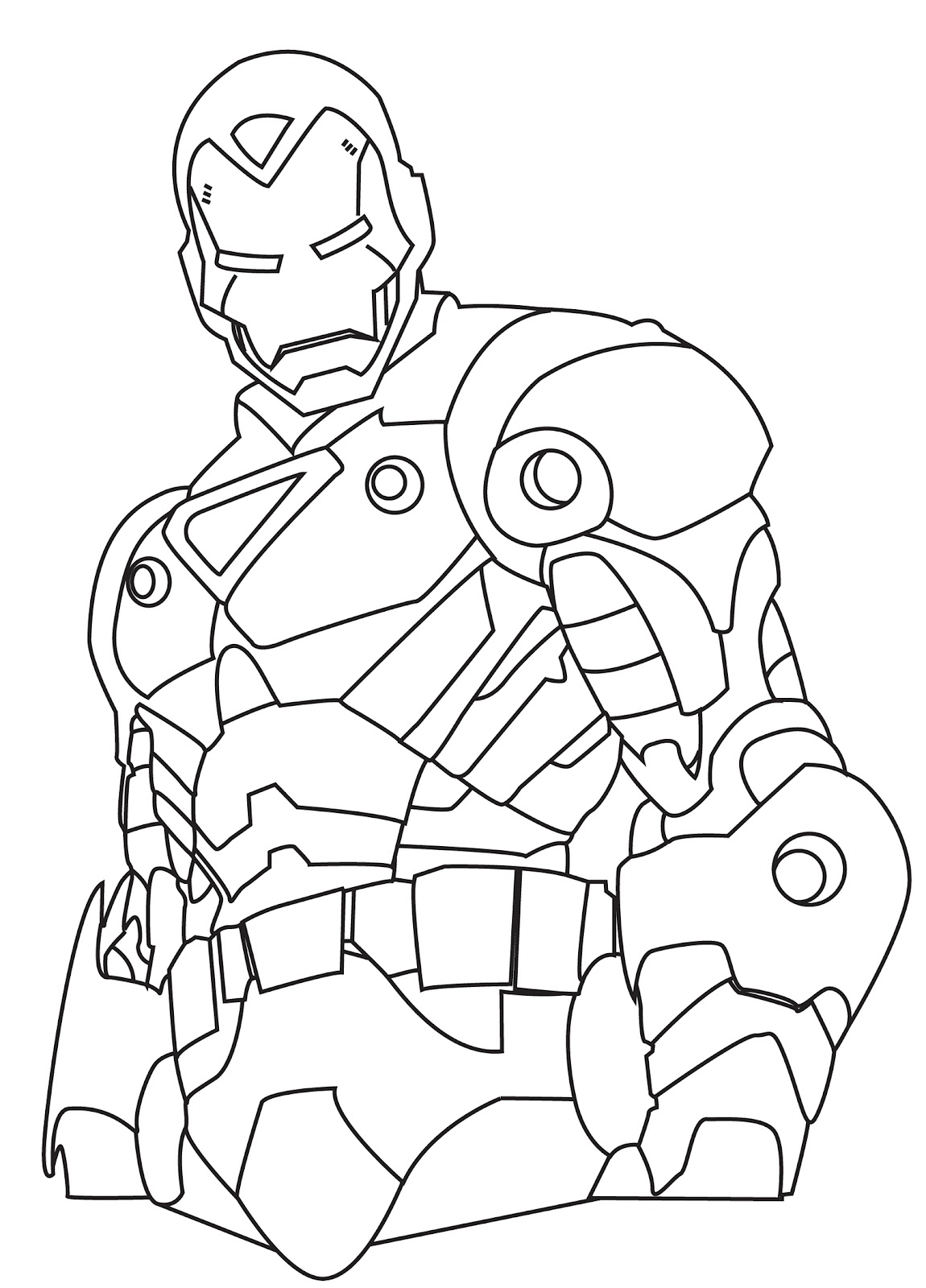Desenhos do Homem de Ferro para colorir Desenho do - imagens para colorir do homem de ferro