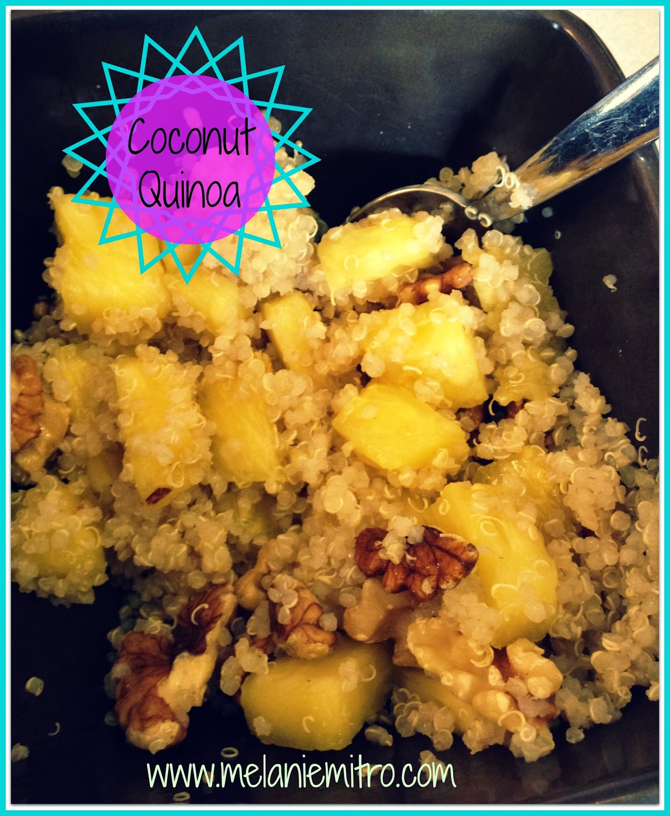 Coconut Quinoa Recipe Melanie Mitro