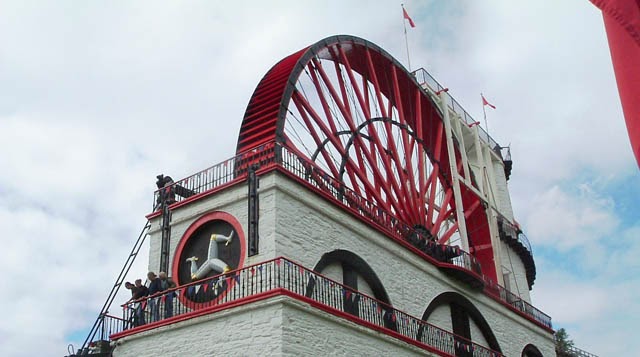 rueda hidráulica Laxey