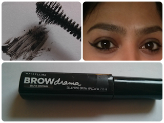 MAYBELLINE BROW DRAMA dark brown 