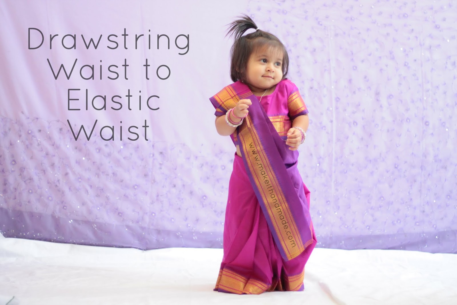 Make It Handmade: Turn a Drawstring Waist Into An Elastic Waist