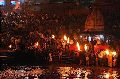 Faith has many names, one one of them is 'GOD'. Arti at Hari-ki-Pauri