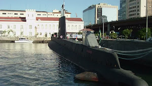 Submarino aberto à visitação