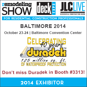 Duradek Booth #3313 at Deck Expo 2014 in Baltimore