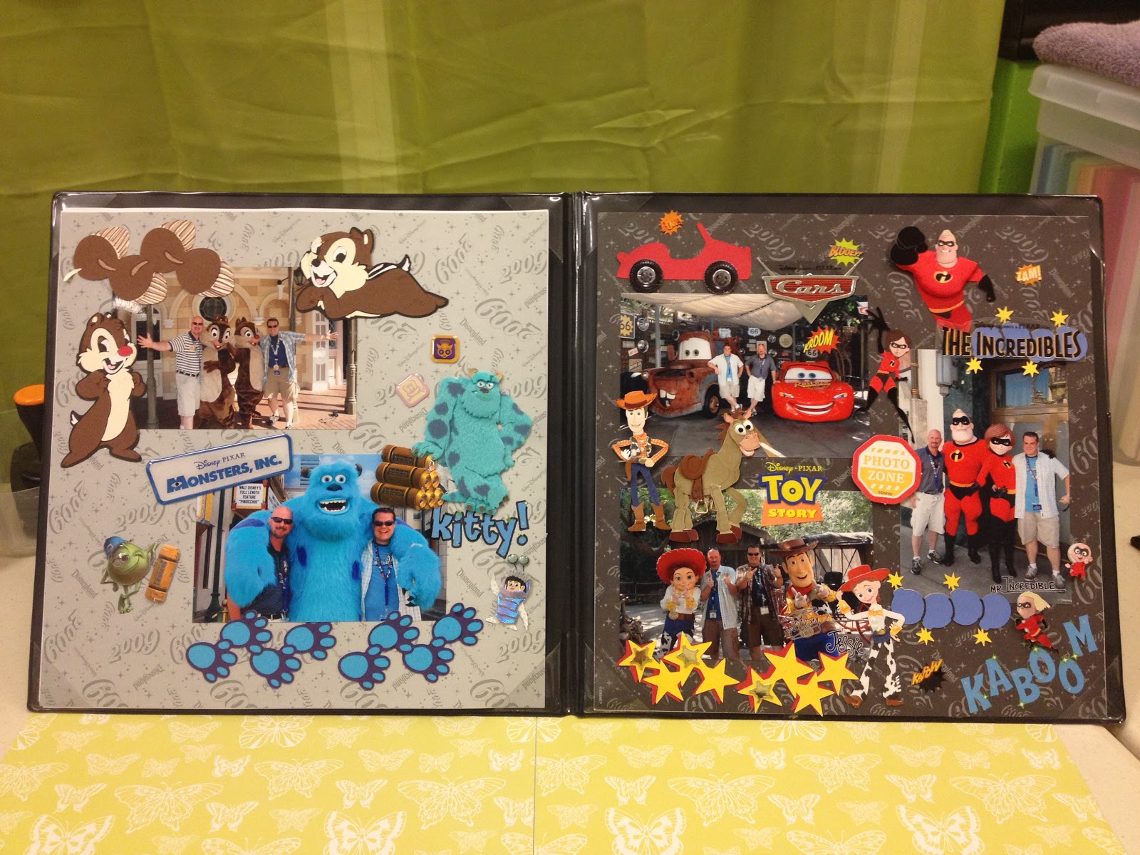 DISNEY SCRAPBOOK SERIES - COVER/PAGE1/PAGE2 | Ken's Kreations