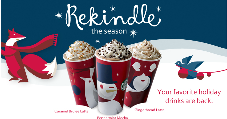 Holidays for Less: Starbucks 12 Days of Christmas