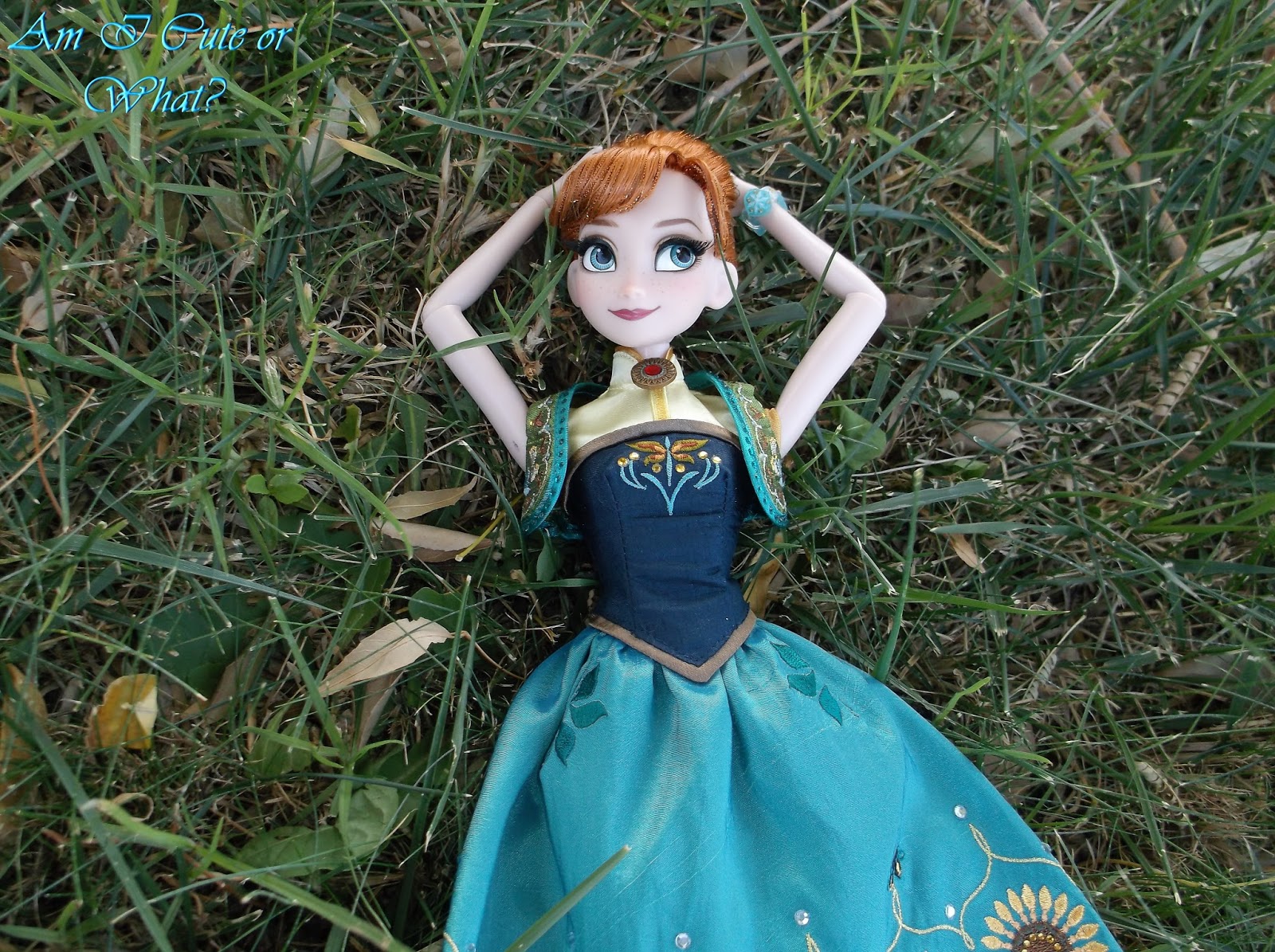 Am I cute or what? Review Disney Limited Edition Frozen Fever Anna Doll