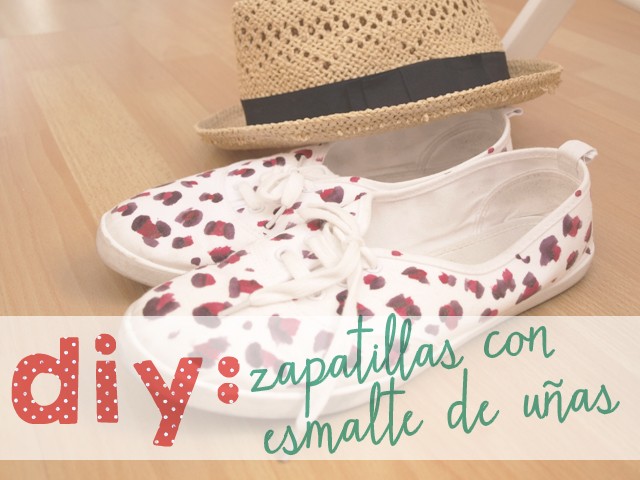 Zapatillas decoradas con esmalte de uñas Diy+zapatillas+esmalte+(4)