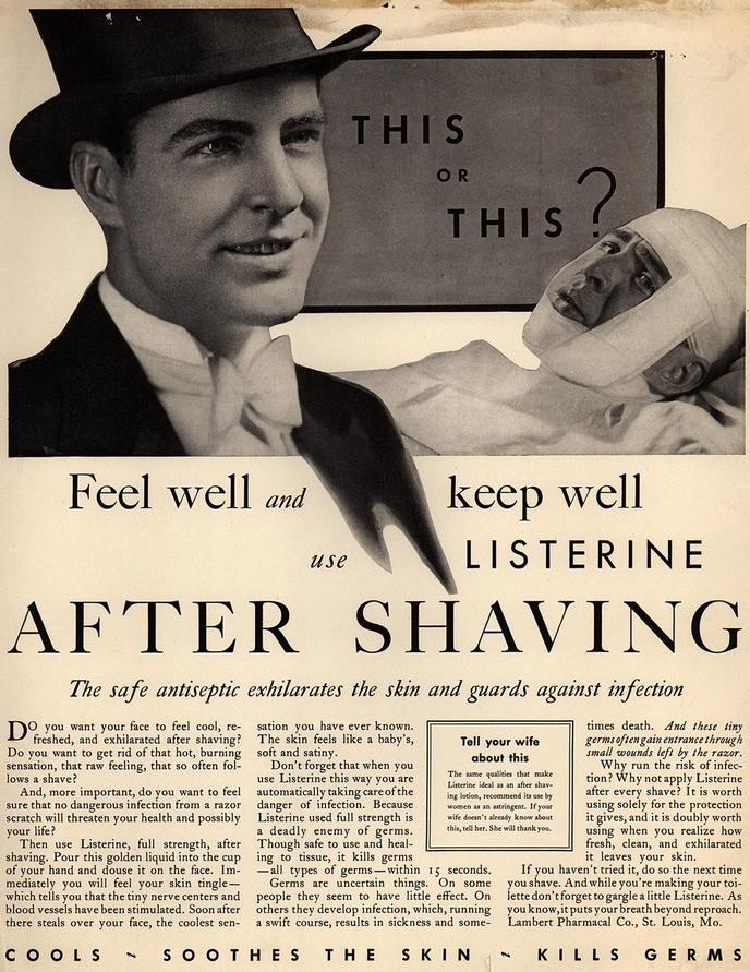 Vintage Ad Fun with Listerine