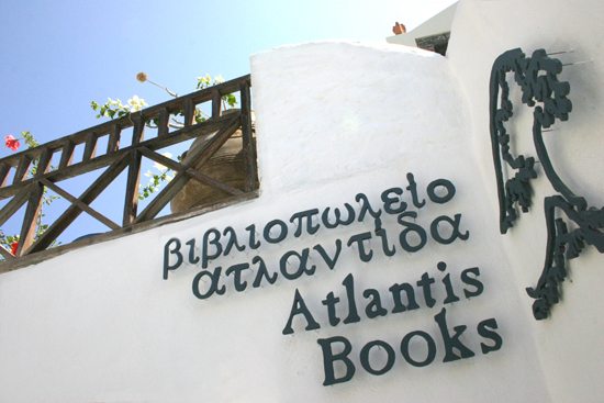 Atlantis bookshop in Santorini #Santorini #Greece #bookshop