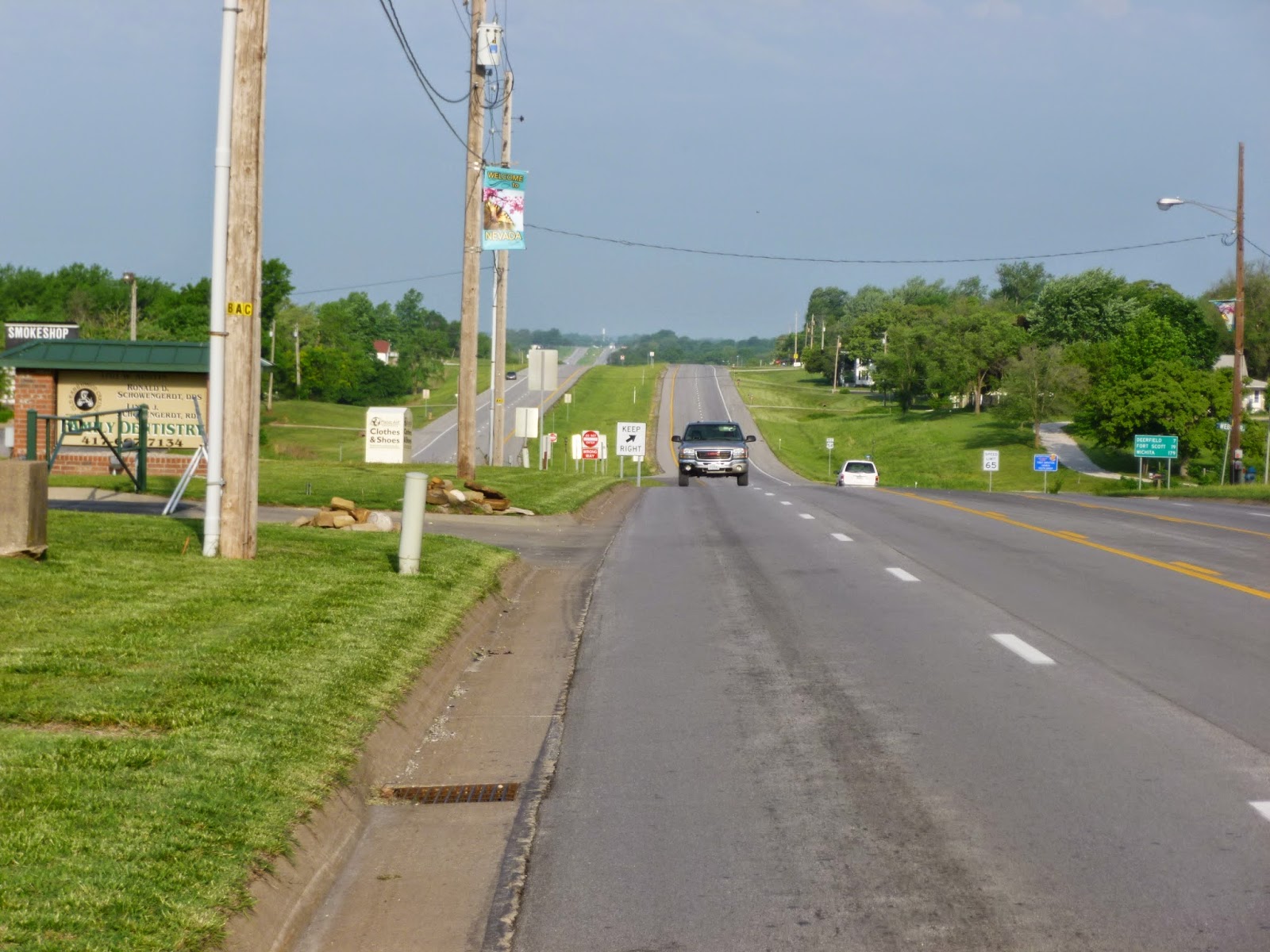 seniors walking across america POST 1317; MAY 11, 2014; NEVADA, MISSOURI