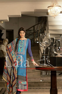 Sana & Samia Sensuous Summer Collection 2013 By Lala Textiles