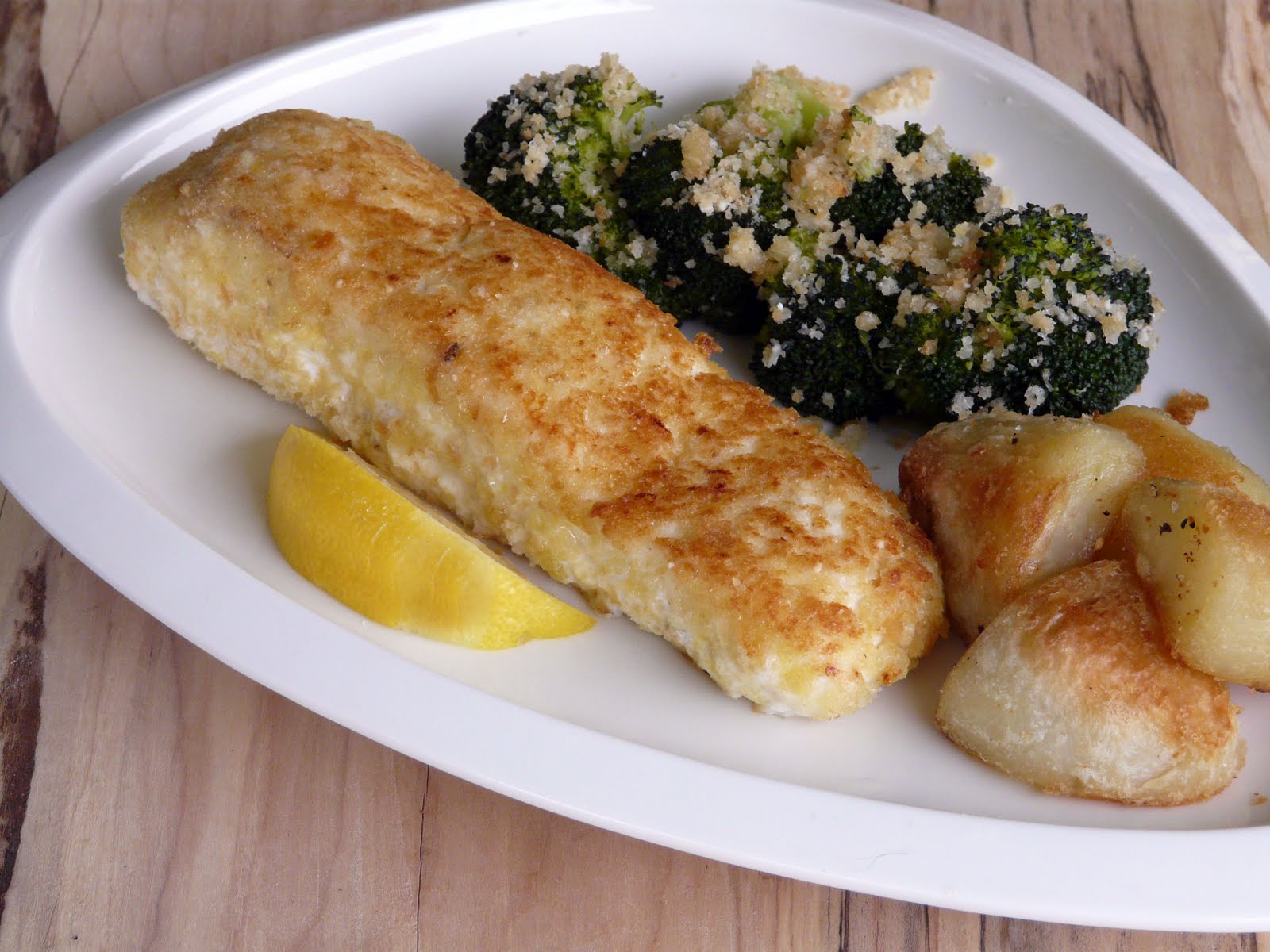 ParmesanPanko Crusted Halibut Recipe — Dishmaps