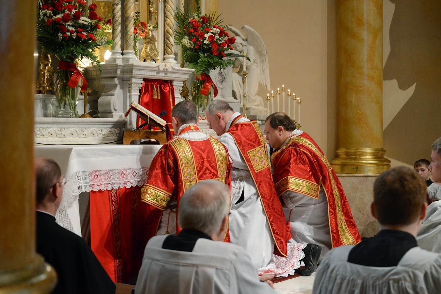 New Liturgical Movement The Feast of St. Agnes at St. Agnes' Church in