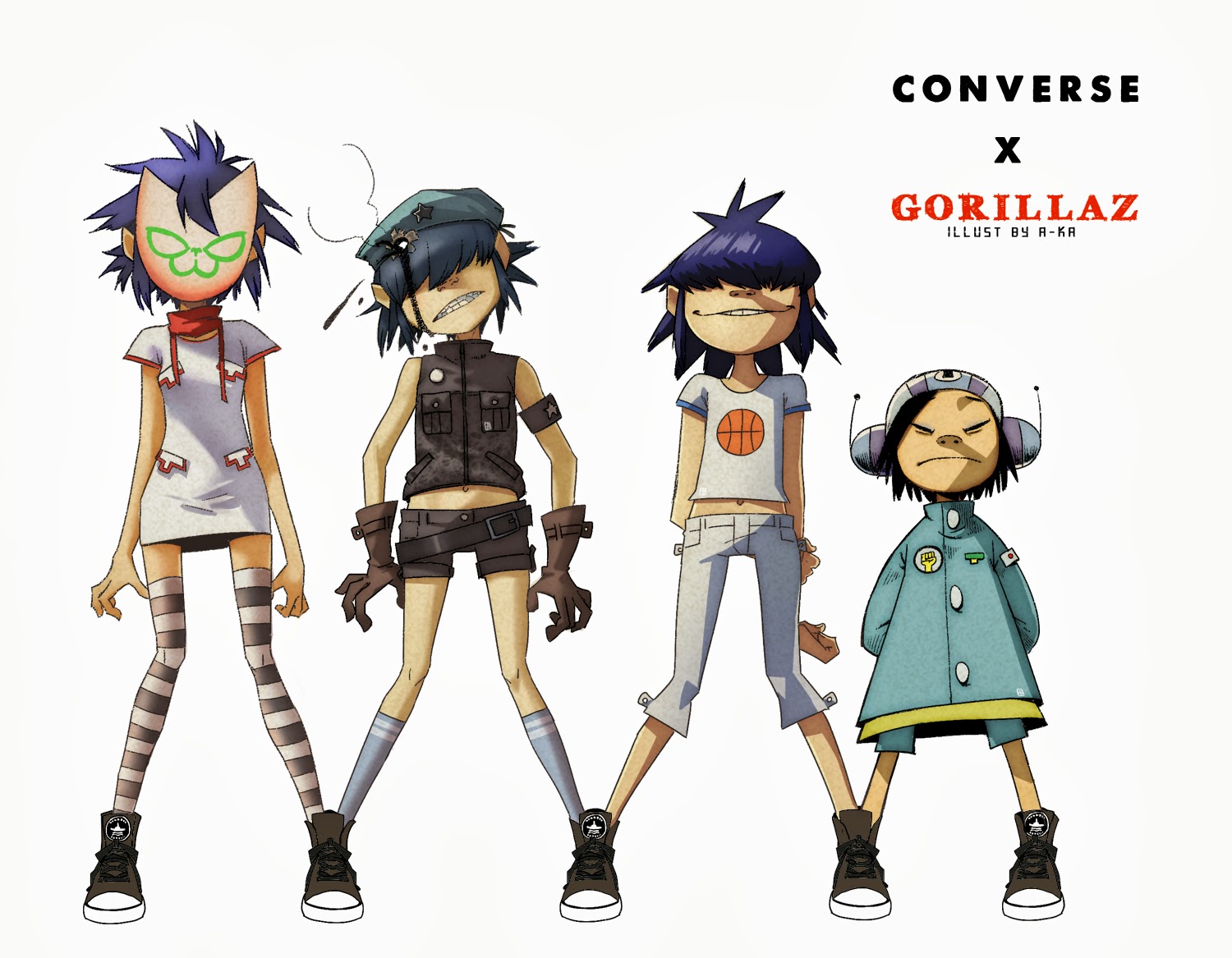 Real Art Design Group Inc : Why not curiosidades perfil noodle gorillaz