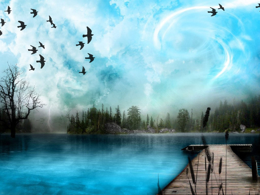 Art Nature Digital wallpaper D wallpapers fantasy art free computer desktops
