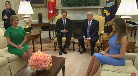 📹 Trump welcomes president of Panama to White House