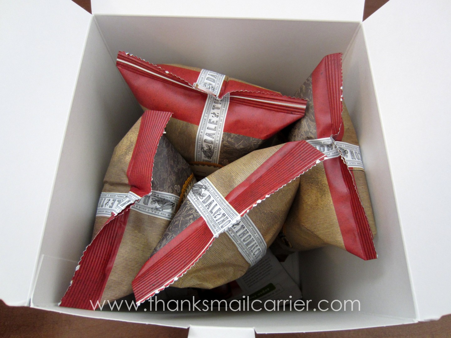 Thanks, Mail Carrier Dale and Thomas Gourmet Popcorn for Mother's Day